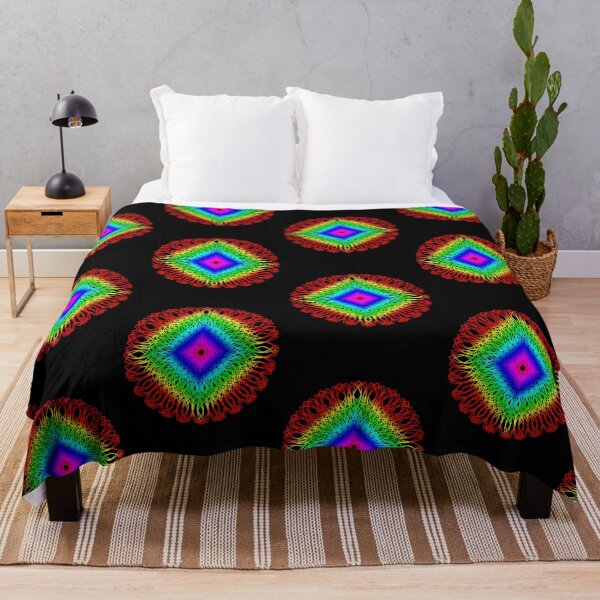 Item preview, Colorful Mandala Diamond Shape designed and sold by basitcv.