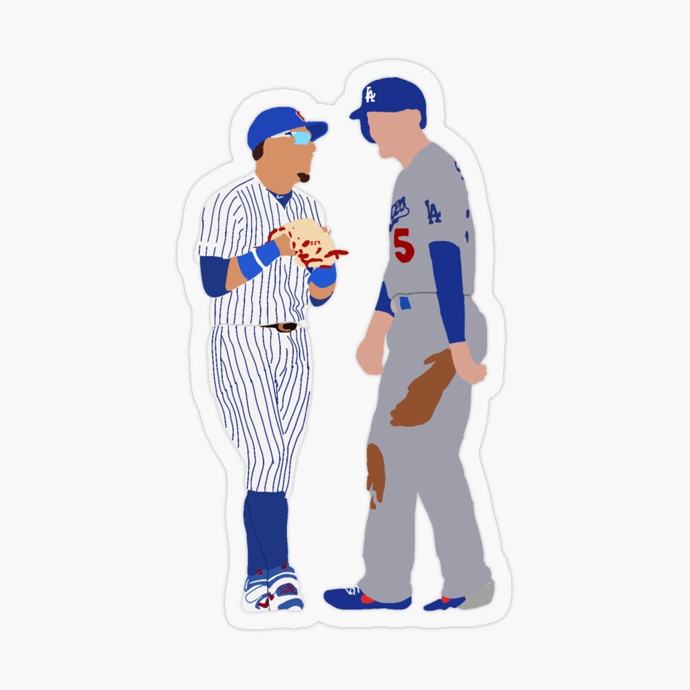 Javier Baez #28 In Styles Sticker for Sale by TacklePack