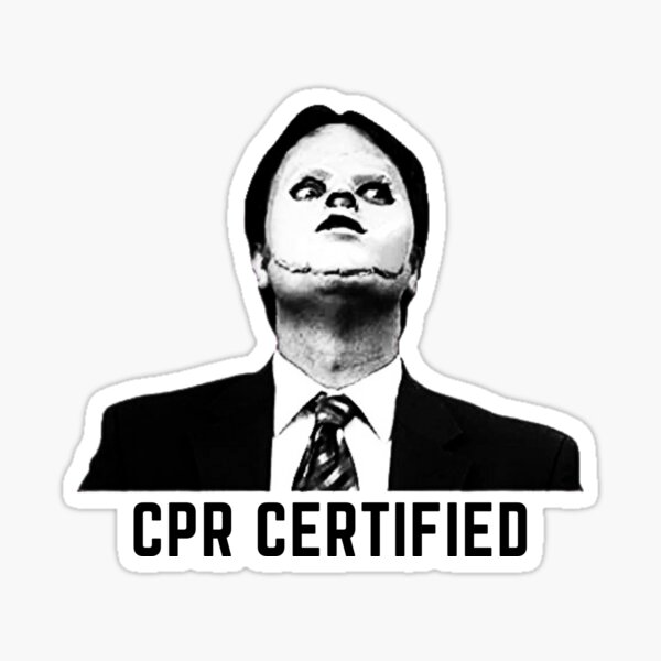 CPR Certified Sticker