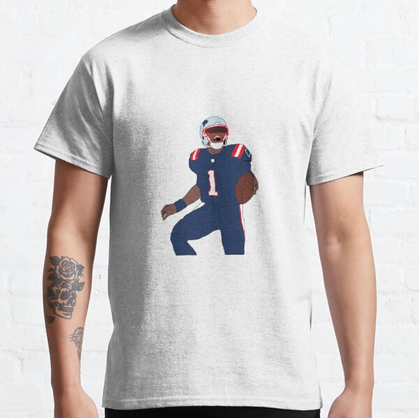 Cam Newton New England Patriots Away Jersey Tully Visuals Spiral