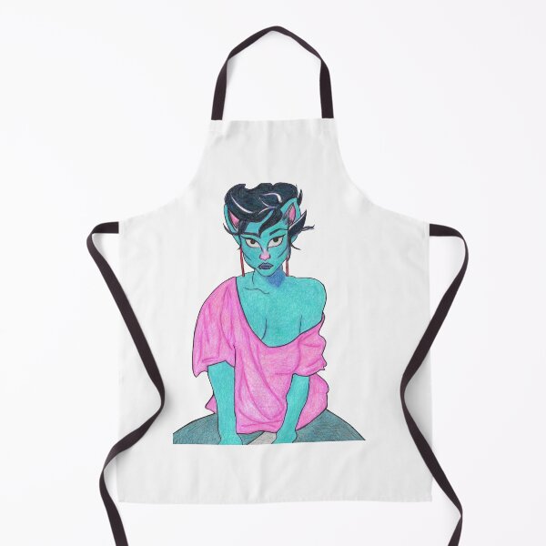 Item preview, 80's Blue Cat Lady designed and sold by tiffanycanpaint.