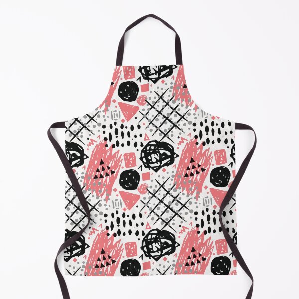 Item preview, Pink & Black Abstract Pattern designed and sold by PrettySimple Graphic Design.