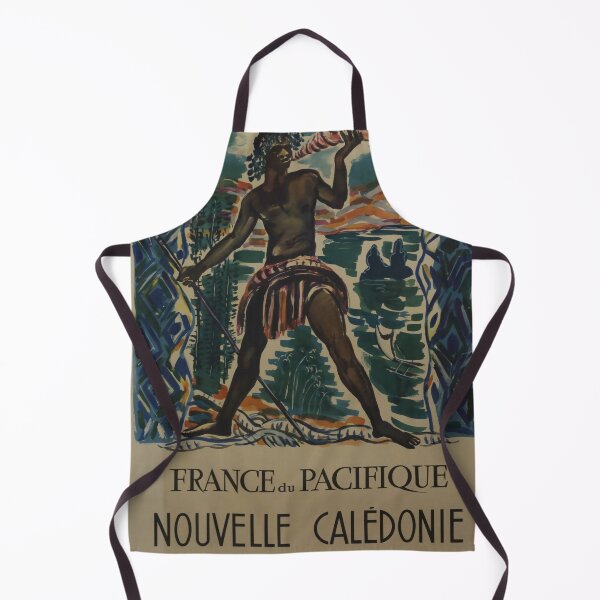 Artikelvorschau, Nouvelle Caledonie vintage travel poster entworfen und verkauft von stickart-marek.
