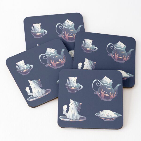 Item preview, Cat Tea Time! designed and sold by porcupin.