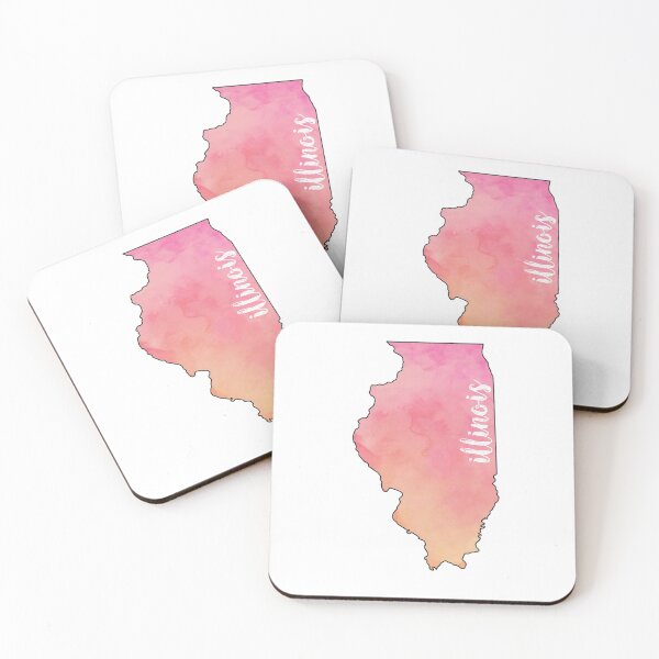 Item preview, Illinois Watercolor designed and sold by lydia-rosee.