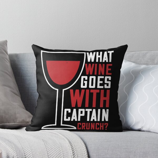 Item preview, What Wine Goes With Captain Crunch designed and sold by GoodVibeDesign.