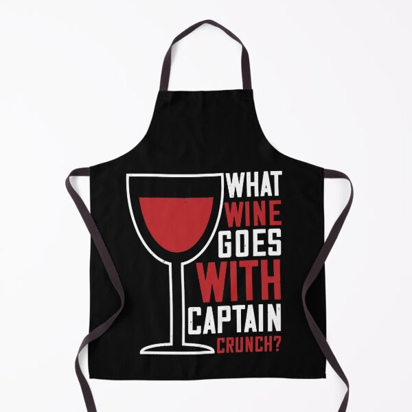Item preview, What Wine Goes With Captain Crunch designed and sold by GoodVibeDesign.