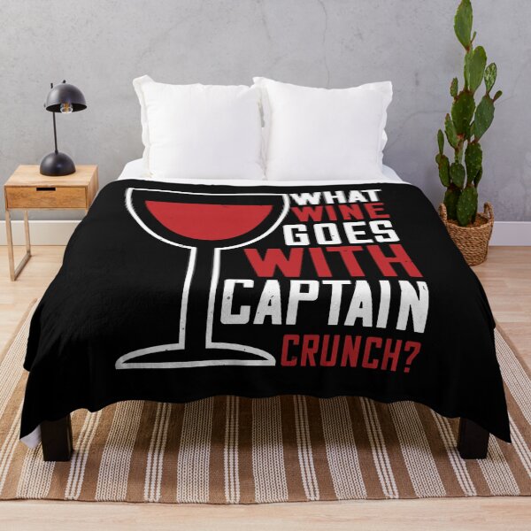 Item preview, What Wine Goes With Captain Crunch designed and sold by GoodVibeDesign.