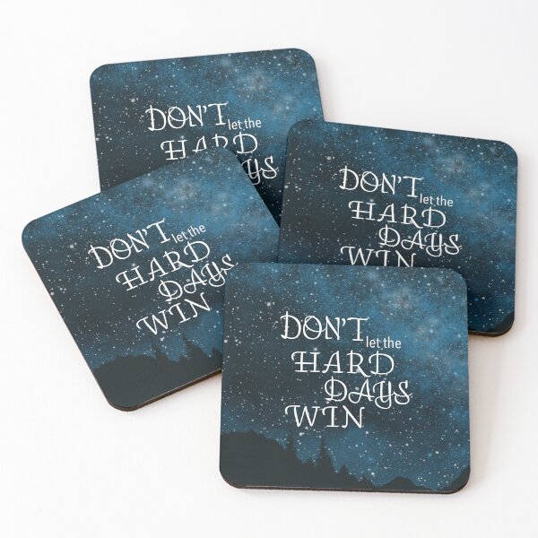 Item preview, Don't let the hard days win - Sarah J Maas  designed and sold by runnerdemigod.
