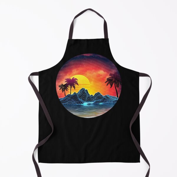 Item preview, 80s retro aesthetic vaporwave sunset designed and sold by AnnArtshock.