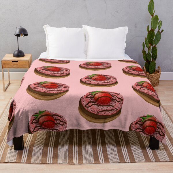 Item preview, Choco Straberry Donut Sticker designed and sold by arianne121.