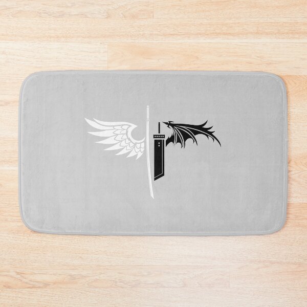 Item preview, Final Fantasy VII - One Winged Angels on dark designed and sold by littlebearart.