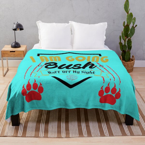 Item preview, Kiwi Slang New Zealand - I'm going Bush designed and sold by BelovedBirmans.