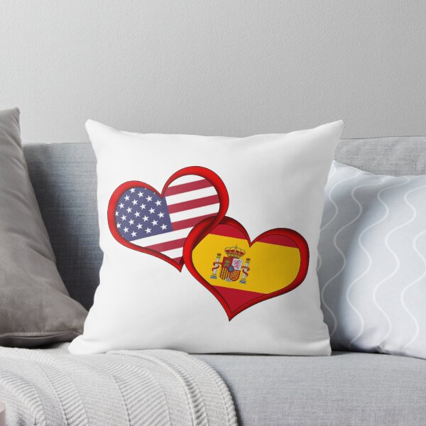 Item preview, U.S./Spain Love designed and sold by WickedsQueen.