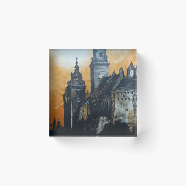 Item preview, Krakow vintage travel poster designed and sold by stickart-marek.