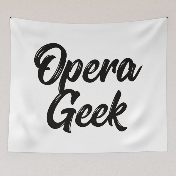 Item preview, Opera Geek designed and sold by teesaurus.