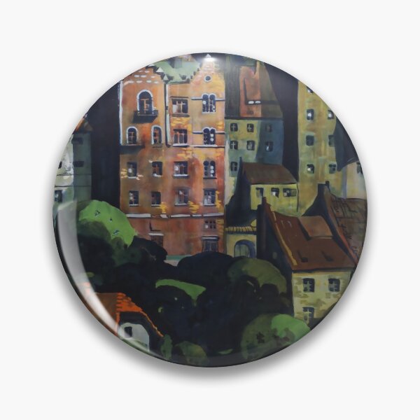 Item preview, Warszawa vintage travel poster designed and sold by stickart-marek.
