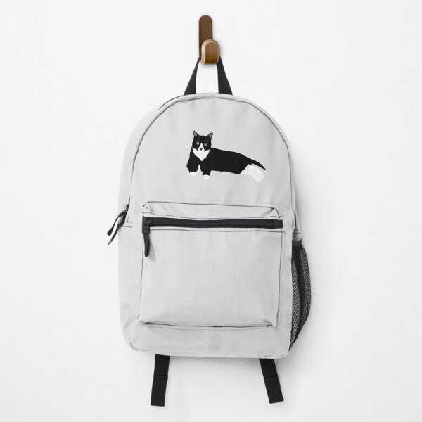 Item preview, Black and White Tuxedo Cat designed and sold by oliviag1.