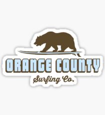Orange County - California. Sticker