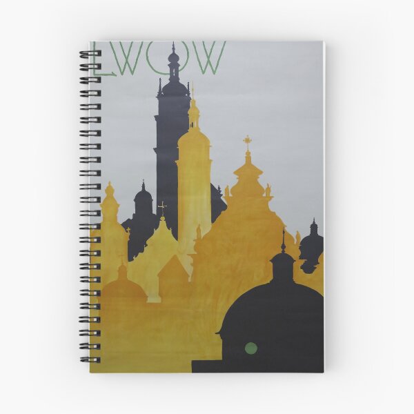 Item preview, Lwow vintage travel poster designed and sold by stickart-marek.