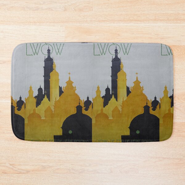 Item preview, Lwow vintage travel poster designed and sold by stickart-marek.