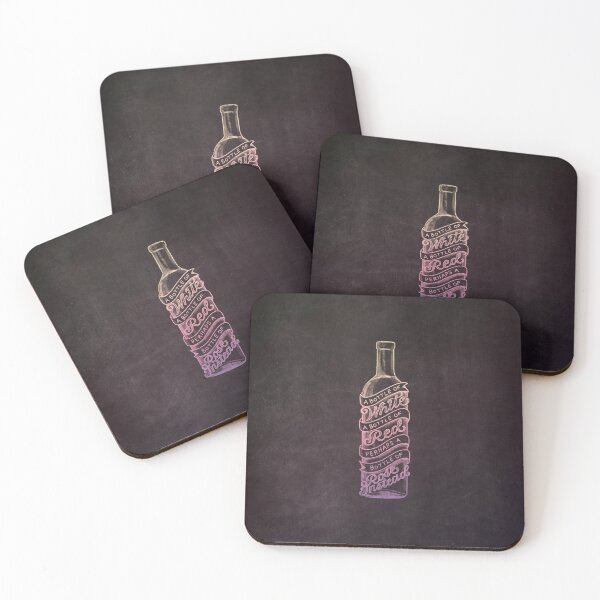 Item preview, Perhaps A Bottle of Rose Instead Pink designed and sold by polliadesign.