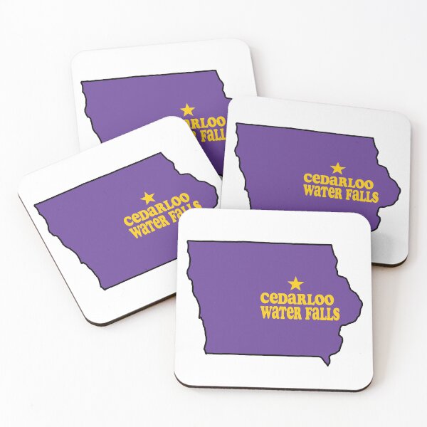 Item preview, Cedar Rapids Waterloo Iowa - Cedarloo Water Falls designed and sold by Kevinartt.