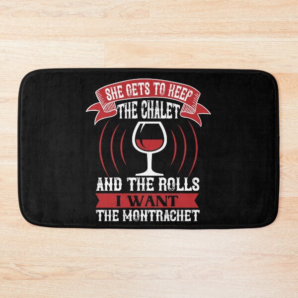 Item preview, She Gets To Keep The Chalet And The Rolls  designed and sold by GoodVibeDesign.