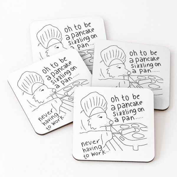 Item preview, Dog Flipping Pancakes at A Part-Time Job designed and sold by aaalou.