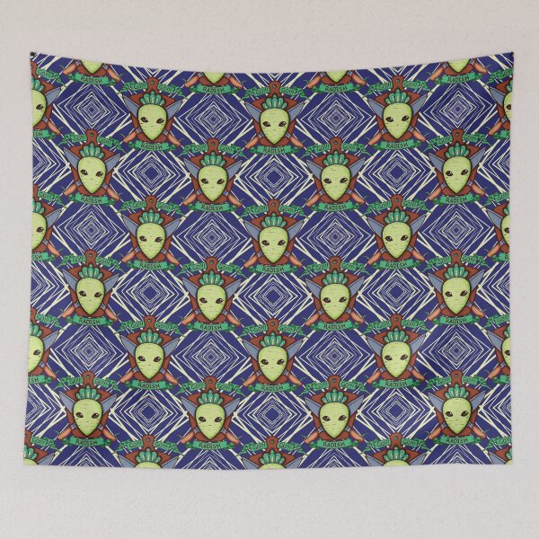 Item preview, Radish and Knife Coat of Arms Pattern designed and sold by ZaryaKiqo.