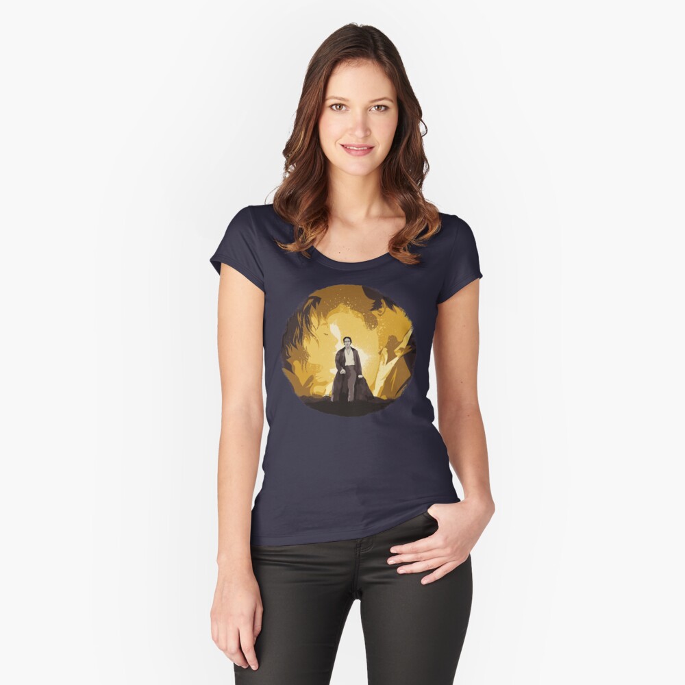 Item preview, Fitted Scoop T-Shirt designed and sold by polliadesign.
