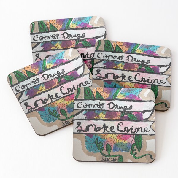 Item preview, Commit drugs, smoke crime designed and sold by ScarletCoferArt.