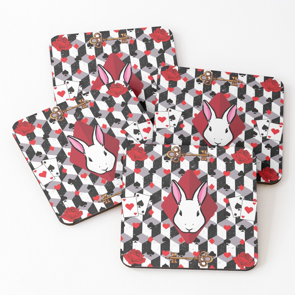 Item preview, Coasters (Set of 4) designed and sold by Rumrabbit82.