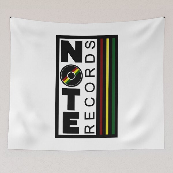 Item preview, NOTE Records - Vert Rasta Stripe Logo designed and sold by nick-of-time.