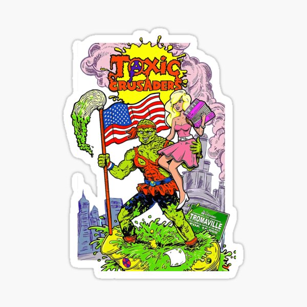 toxic crusaders t shirt