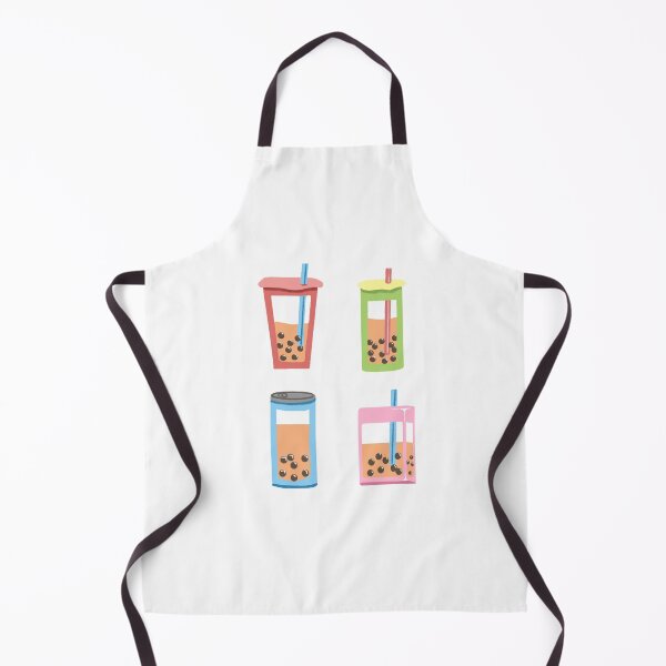 Artikelvorschau, Niedliche Boba Milk Tea Set Sticker Sheet entworfen und verkauft von fluffeeair.