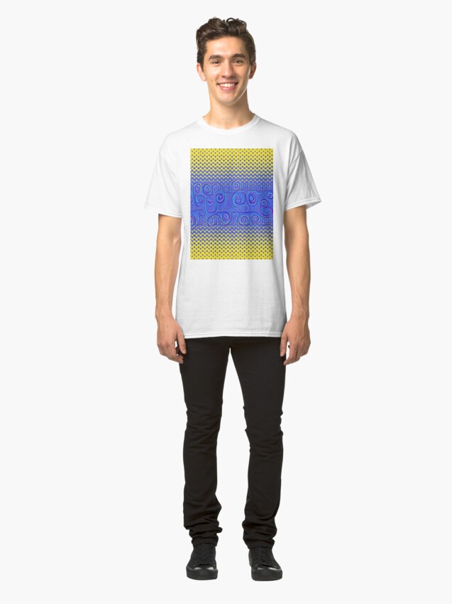 Alternate view of #DeepDream Color Circles Gradient Visual Areas 5x5K v1449227497 Classic T-Shirt
