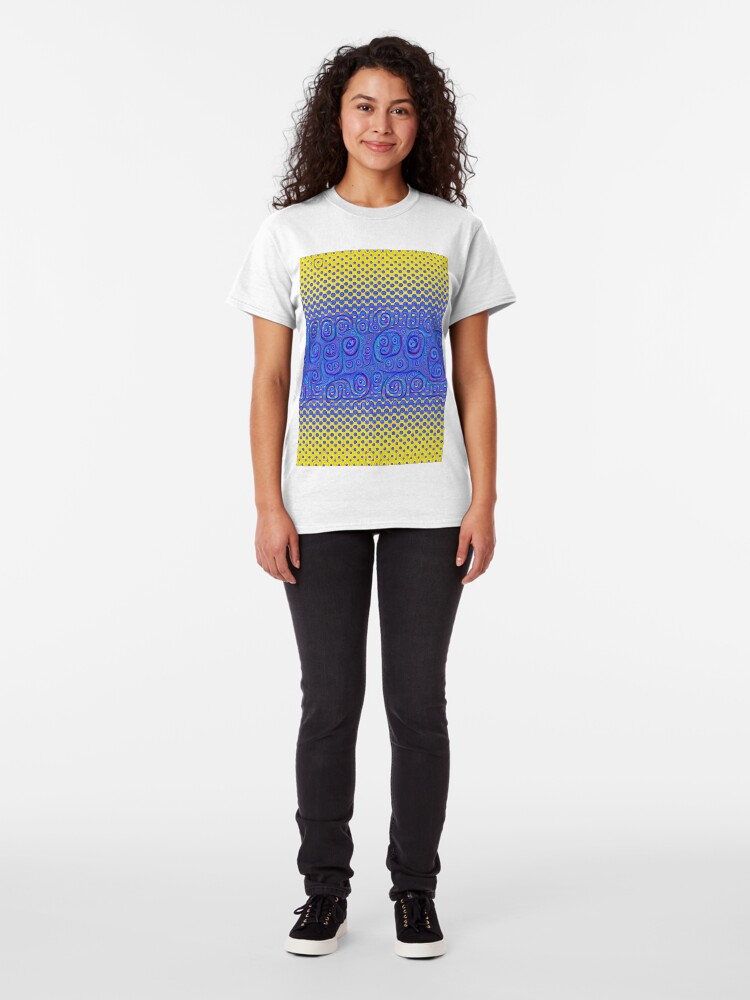 Alternate view of #DeepDream Color Circles Gradient Visual Areas 5x5K v1449227497 Classic T-Shirt