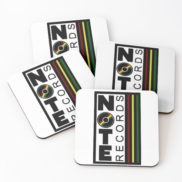 Item preview, NOTE Records - Vert Rasta Stripe Logo designed and sold by nick-of-time.