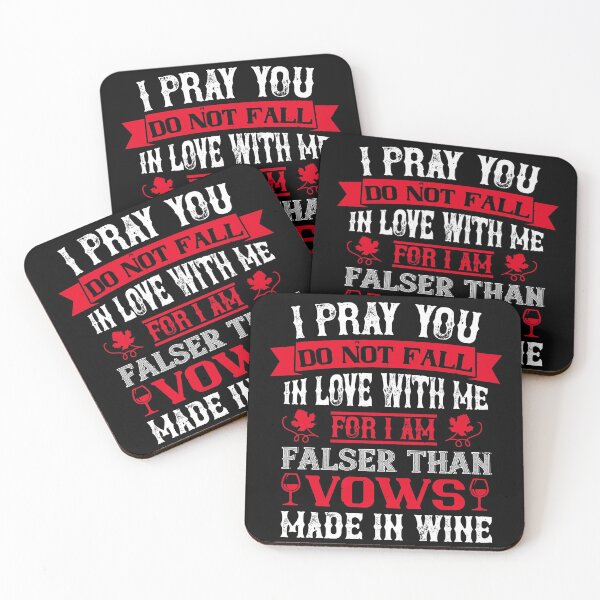 Item preview, I Pray You Do Not Fall In Love With Me  designed and sold by GoodVibeDesign.