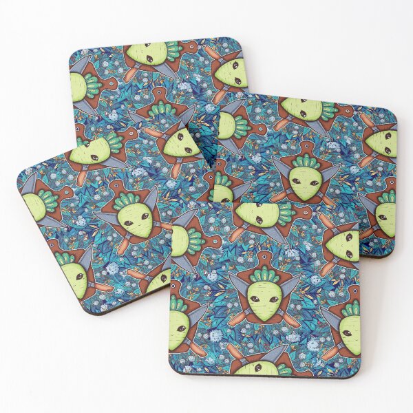 Item preview, Radish and Knife Coat of Arms Pattern designed and sold by ZaryaKiqo.