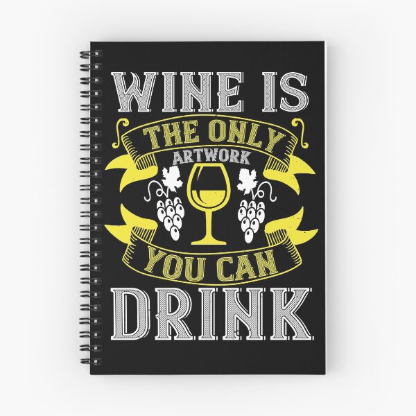 Item preview, Wine Is The Only Artwork You Can Drink  designed and sold by GoodVibeDesign.