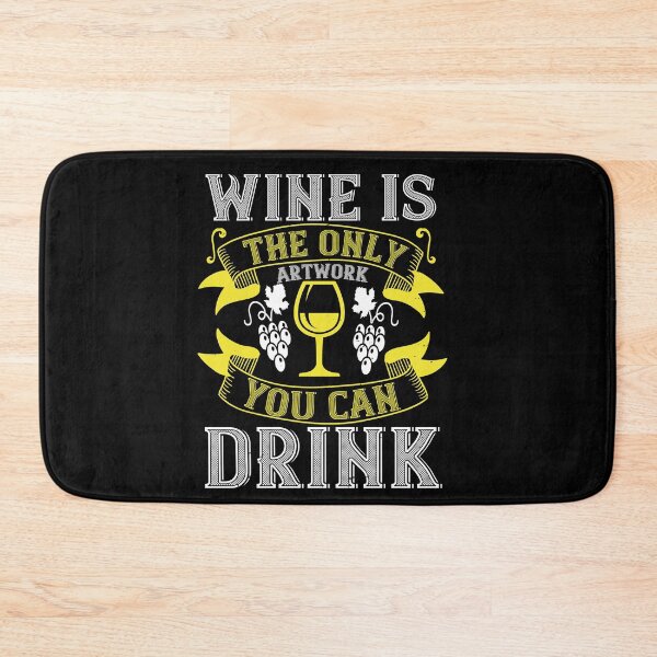 Item preview, Wine Is The Only Artwork You Can Drink  designed and sold by GoodVibeDesign.
