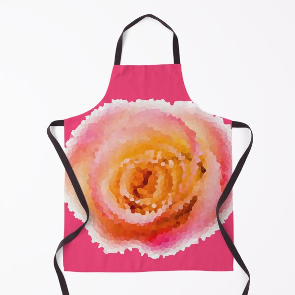 Item preview, Pretty Rose - Pink and Yellow Pix-elate designed and sold by IgniteWithin.
