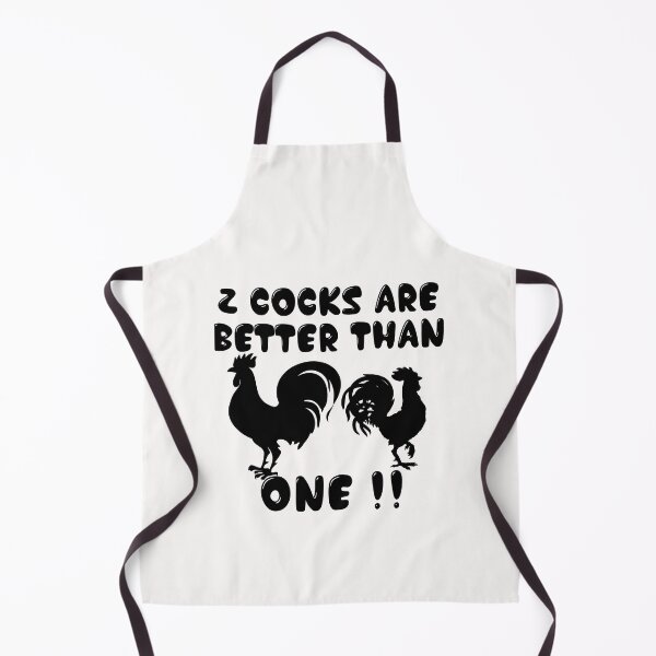 Item preview, 2 Cocks are better than One designed and sold by BitcoinBros.