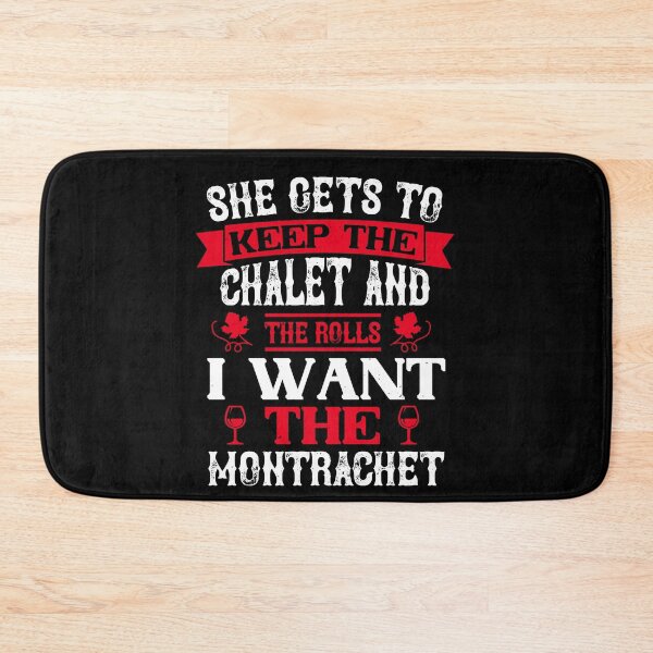 Item preview, She Gets To Keep The Chalet And The Rolls  designed and sold by GoodVibeDesign.