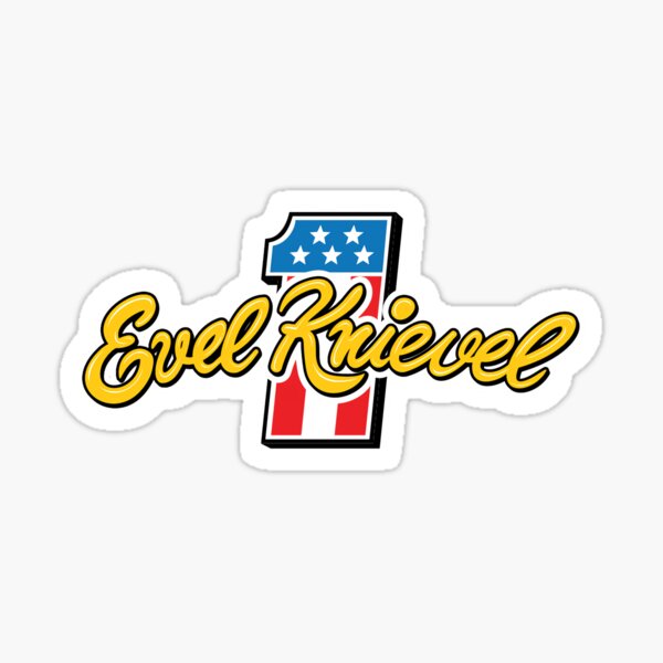 Evel Knievel Stickers | Redbubble