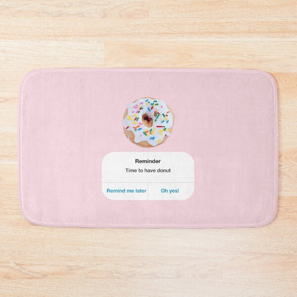 Item preview, Reminder time to have donut designed and sold by ESCAPZ.