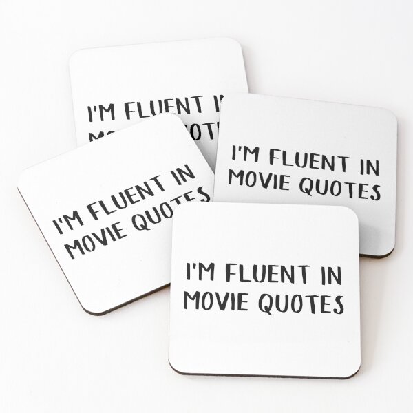 Item preview, I'm Fluent in Movie Quotes designed and sold by teesaurus.