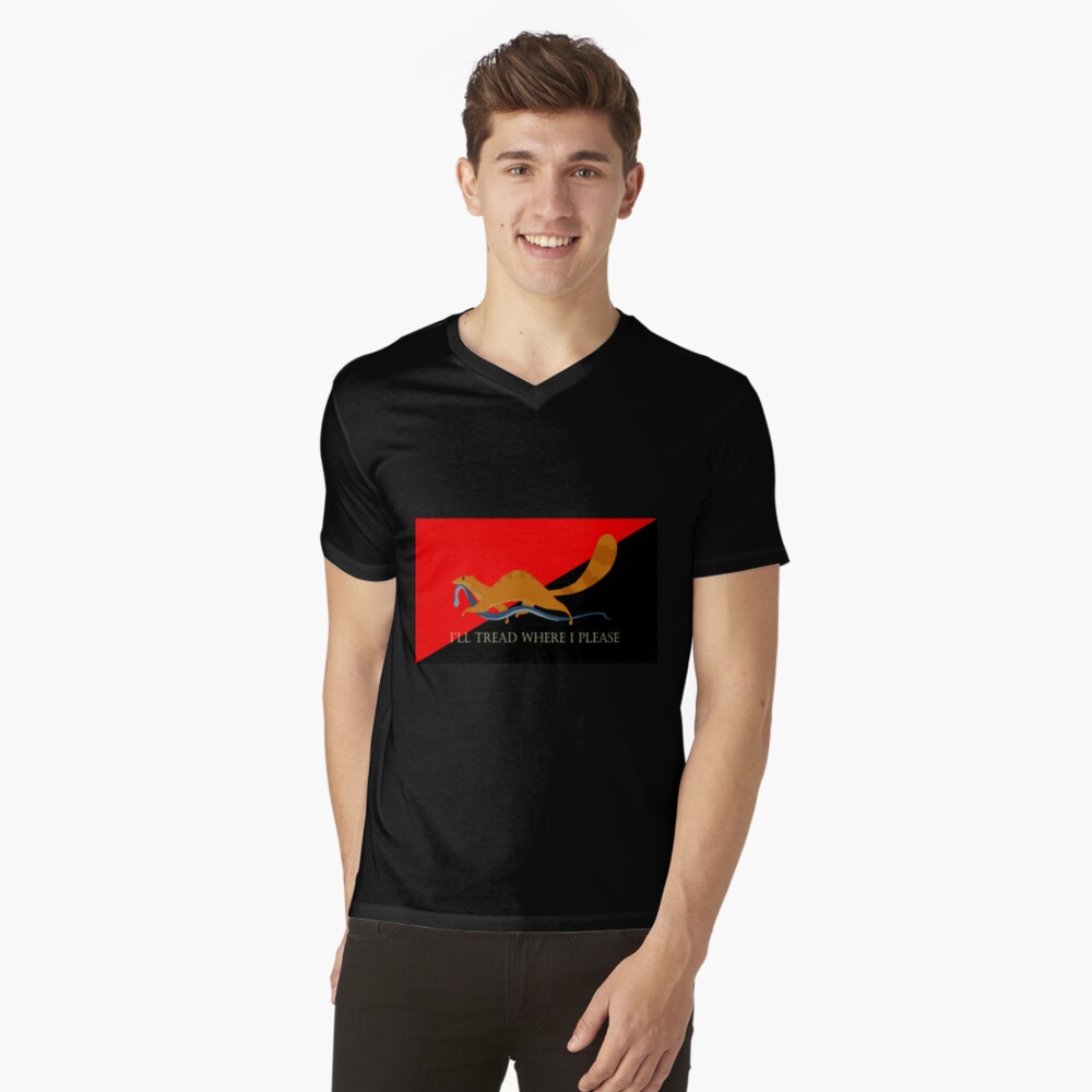 Item preview, T-Shirt mit V-Ausschnitt designed and sold by RussianImport.
